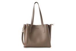 Lucky Bees Bolso Tote Visón Oscuro